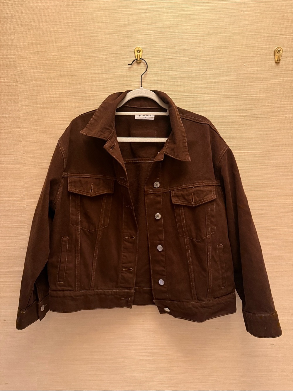 Parke Denim Oversized Jacket